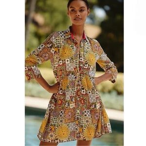 RO'S GARDEN
Deauville Mini Shirt Dress